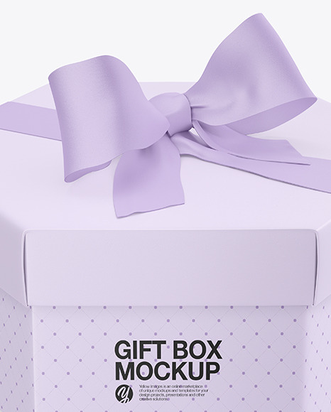 Gift Box Mockup