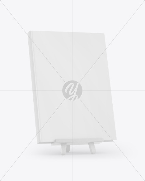 Matte Book w/ Stand Mockup