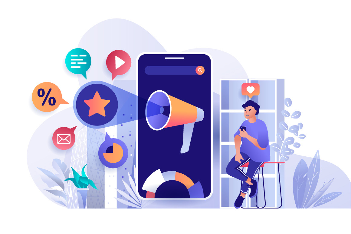 Bundle Flat Web Illustration