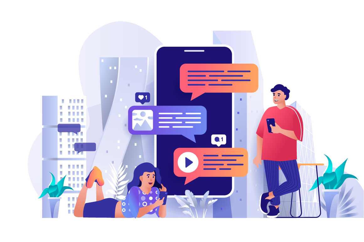 Bundle Flat Web Illustration