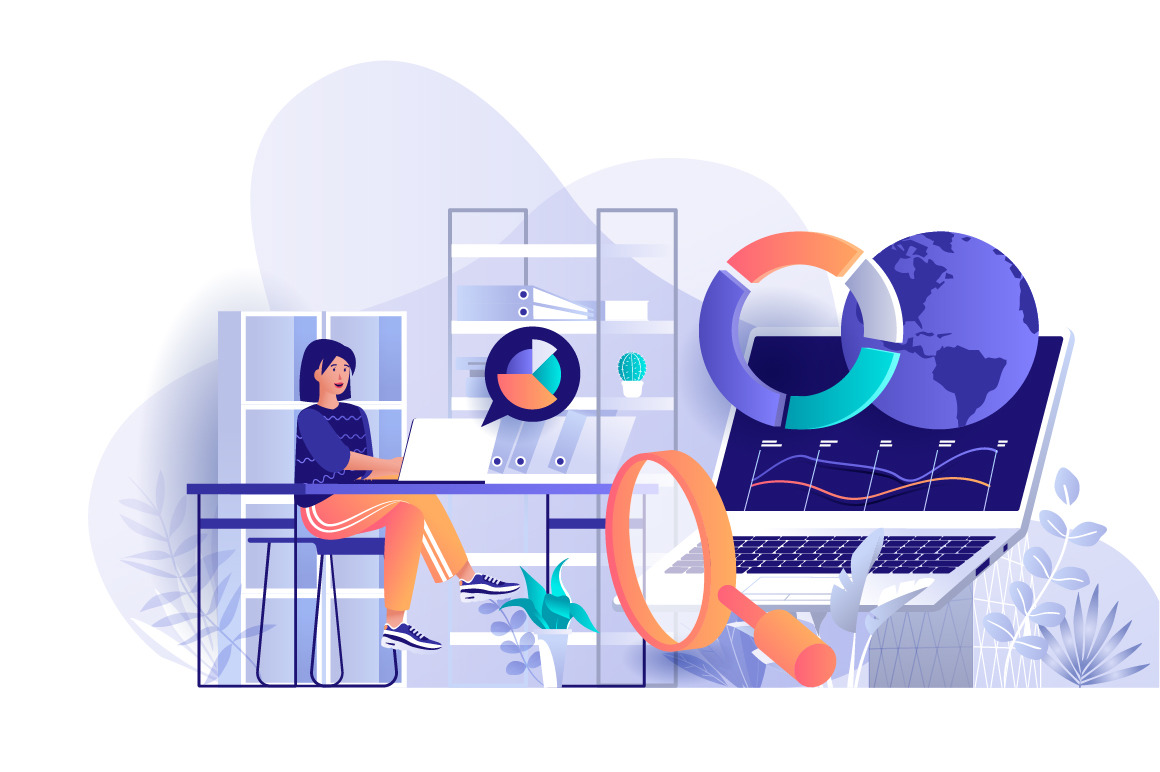 Bundle Flat Web Illustration