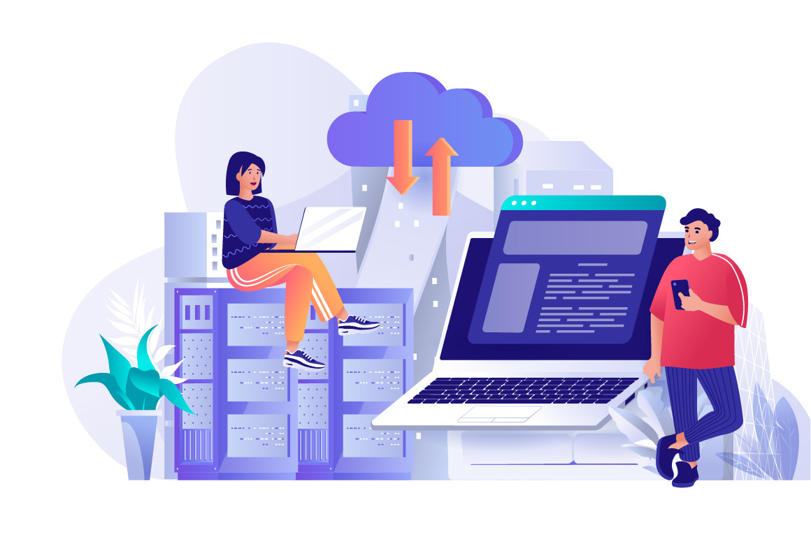 Bundle Flat Web Illustration