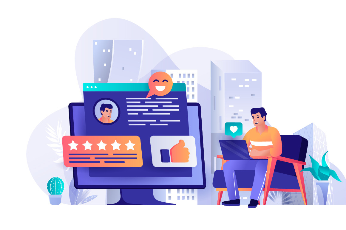 Bundle Flat Web Illustration