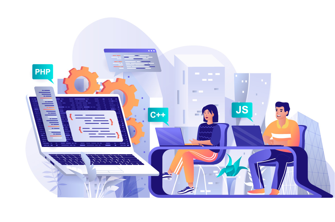 Bundle Flat Web Illustration