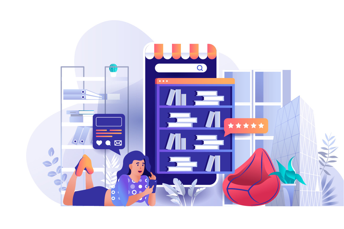 Bundle Flat Web Illustration