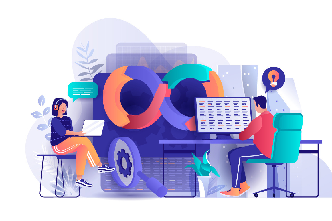 Bundle Flat Web Illustration