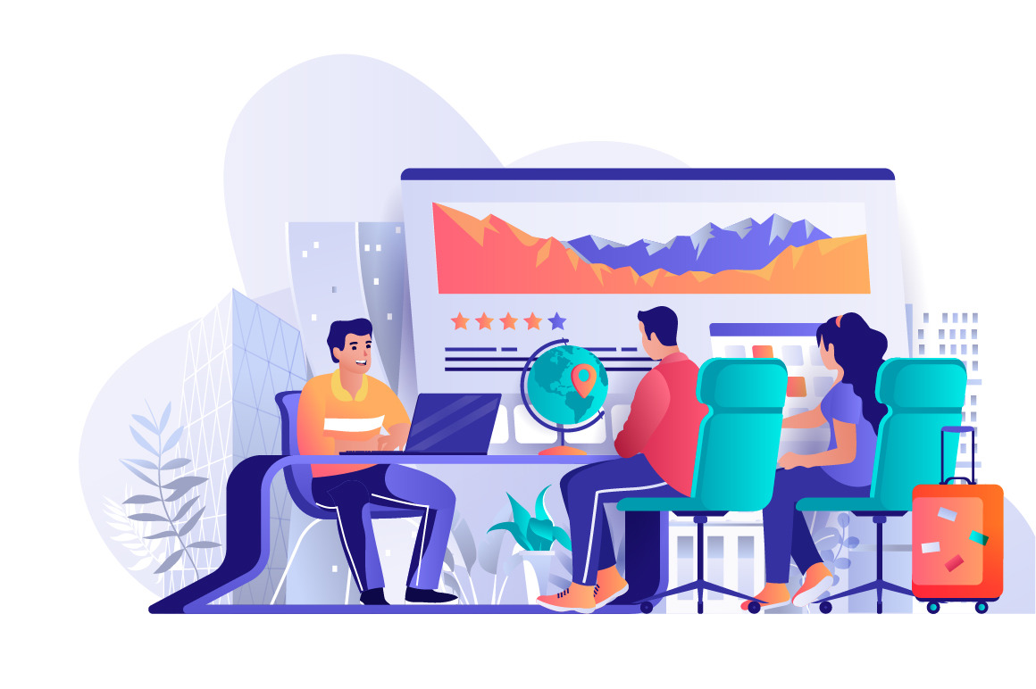 Bundle Flat Web Illustration