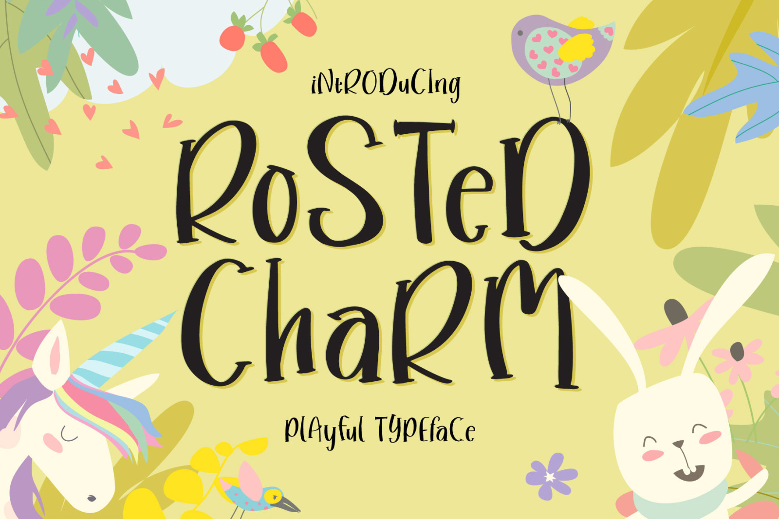 Rosted Charm Font Rosted Charm Font