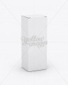 Nasal Spray Box Mockup - 25° Angle Front View (High-Angle Shot)