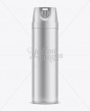 Aerosol Spray Can Mockup