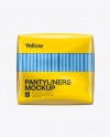 Pantiliners Packaging Mockup - Free Download Images High Quality PNG