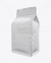 Coffee Bag Mockup / Half Side View