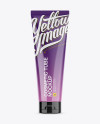 Glossy Plastic Cosmetic Tube Mockup