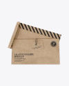 Kraft Paper Envelope Mockup