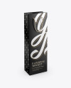 Matte Paper Bag With Rope Handle Mockup - Half Side View (High-Angle Shot)