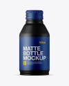 Matte Drink Bottle Mockup