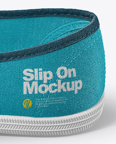 Slip-On Mockup Slip-On Mockup