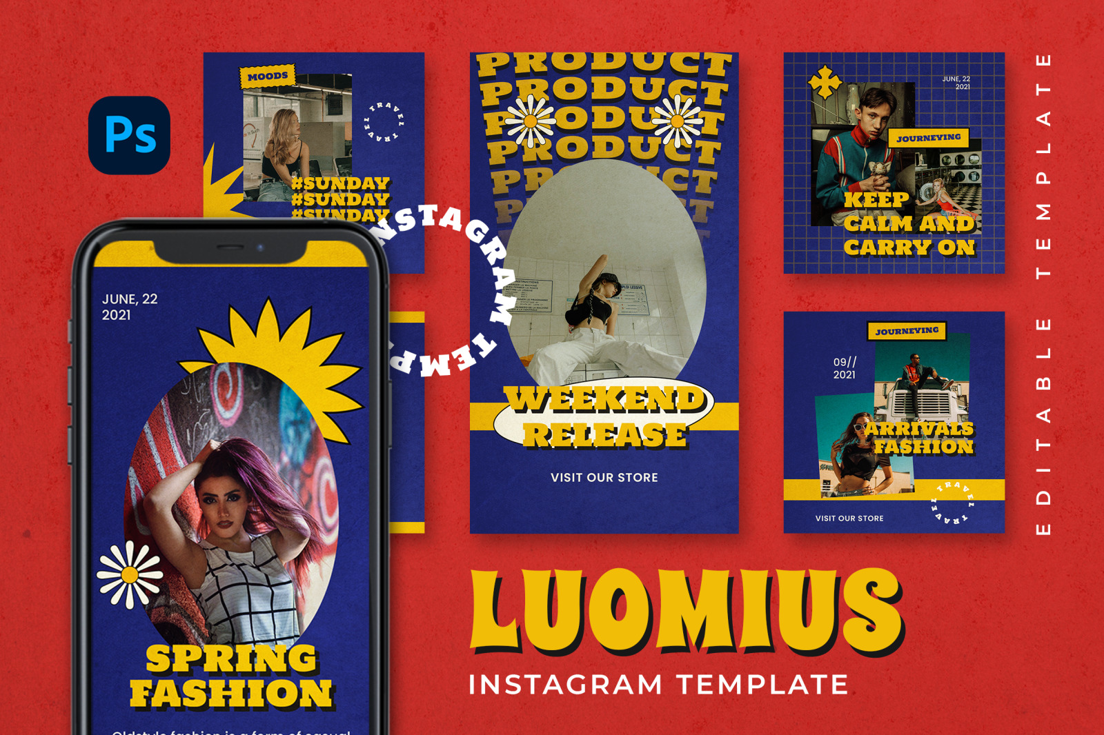 Luomius Instagram Template