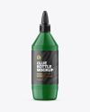 Glossy Glue Bottle Mockup Glossy Glue Bottle Mockup