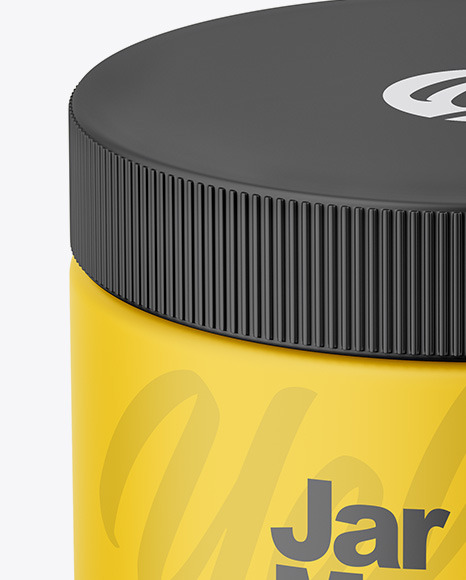 Matte Jar Mockup