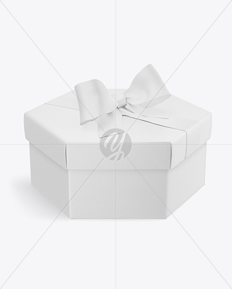 Kraft Gift Box Mockup
