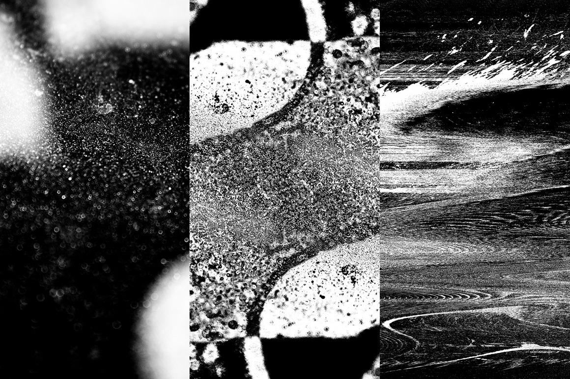 Dust &amp; Grunge Textures and Glitch editions