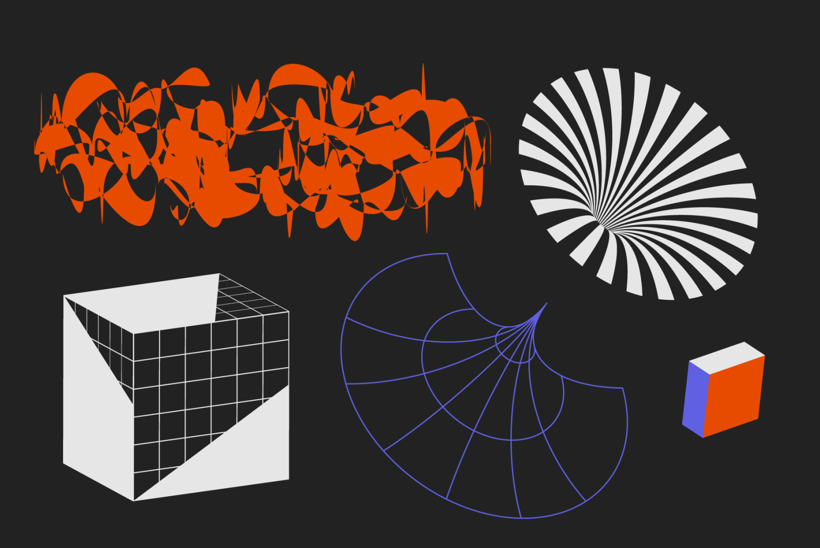 90 Vector Texture Shapes 90 Vector Texture Shapes
