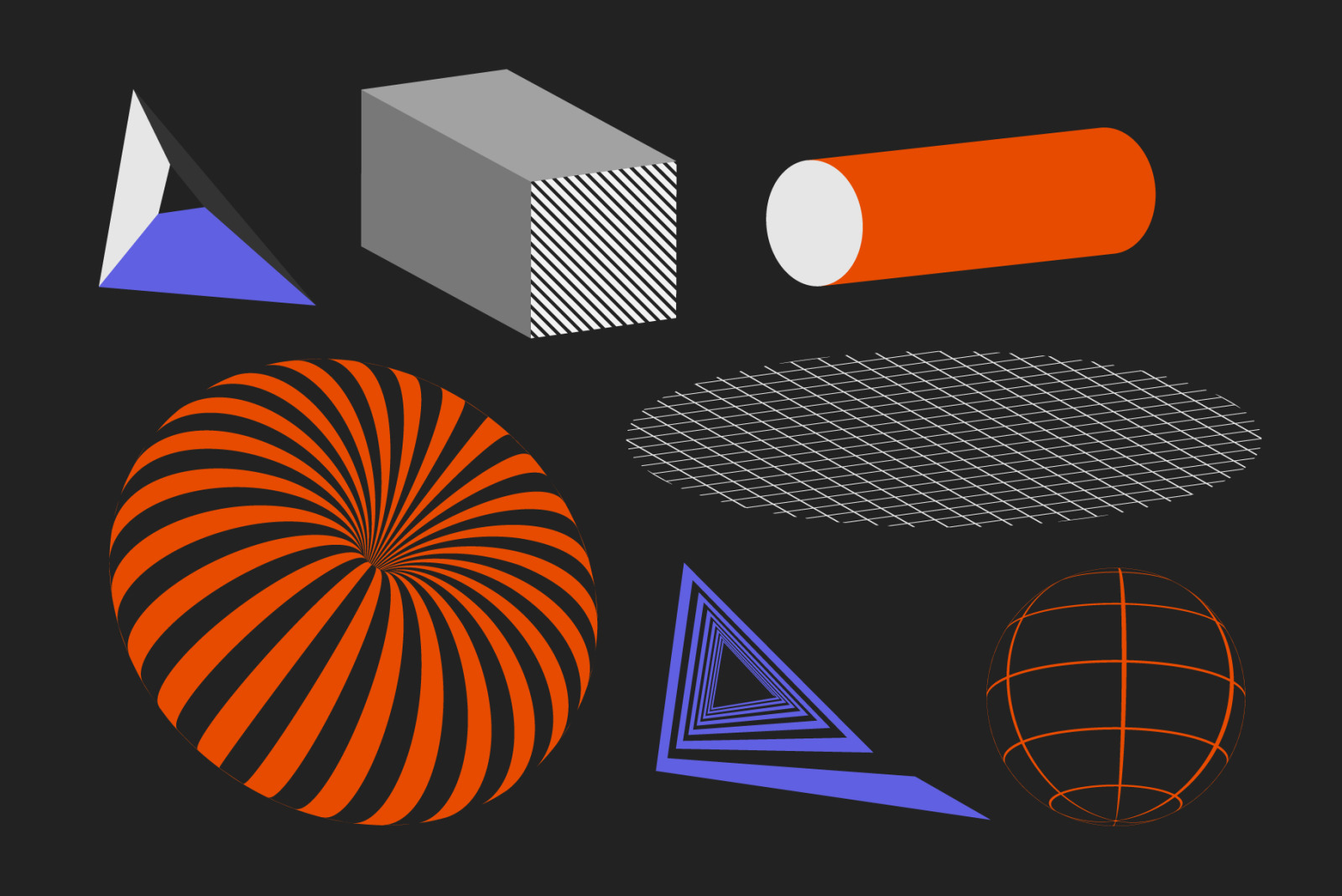 90 Vector Texture Shapes