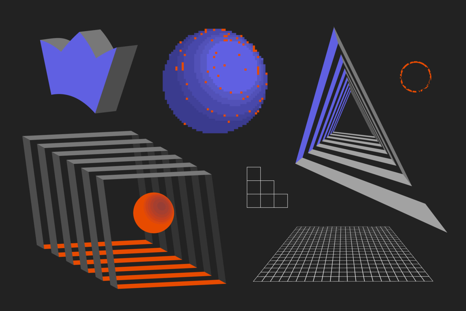 90 Vector Texture Shapes 90 Vector Texture Shapes