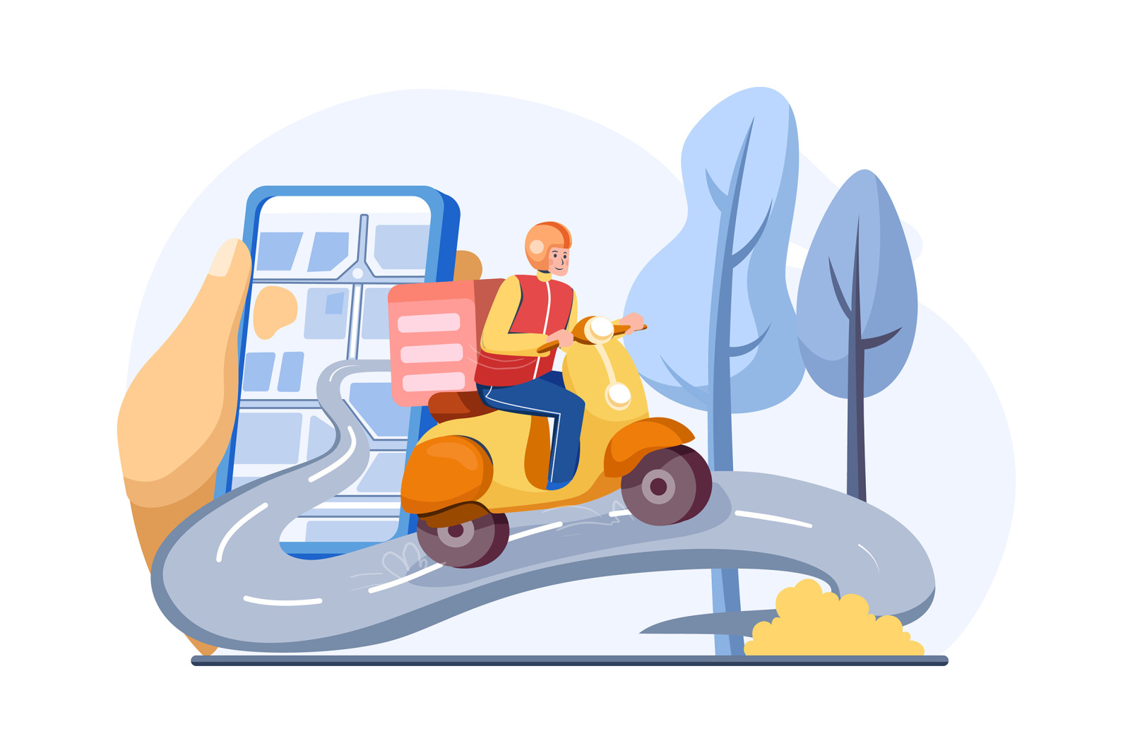 M282_ Delivery Service Illustrations