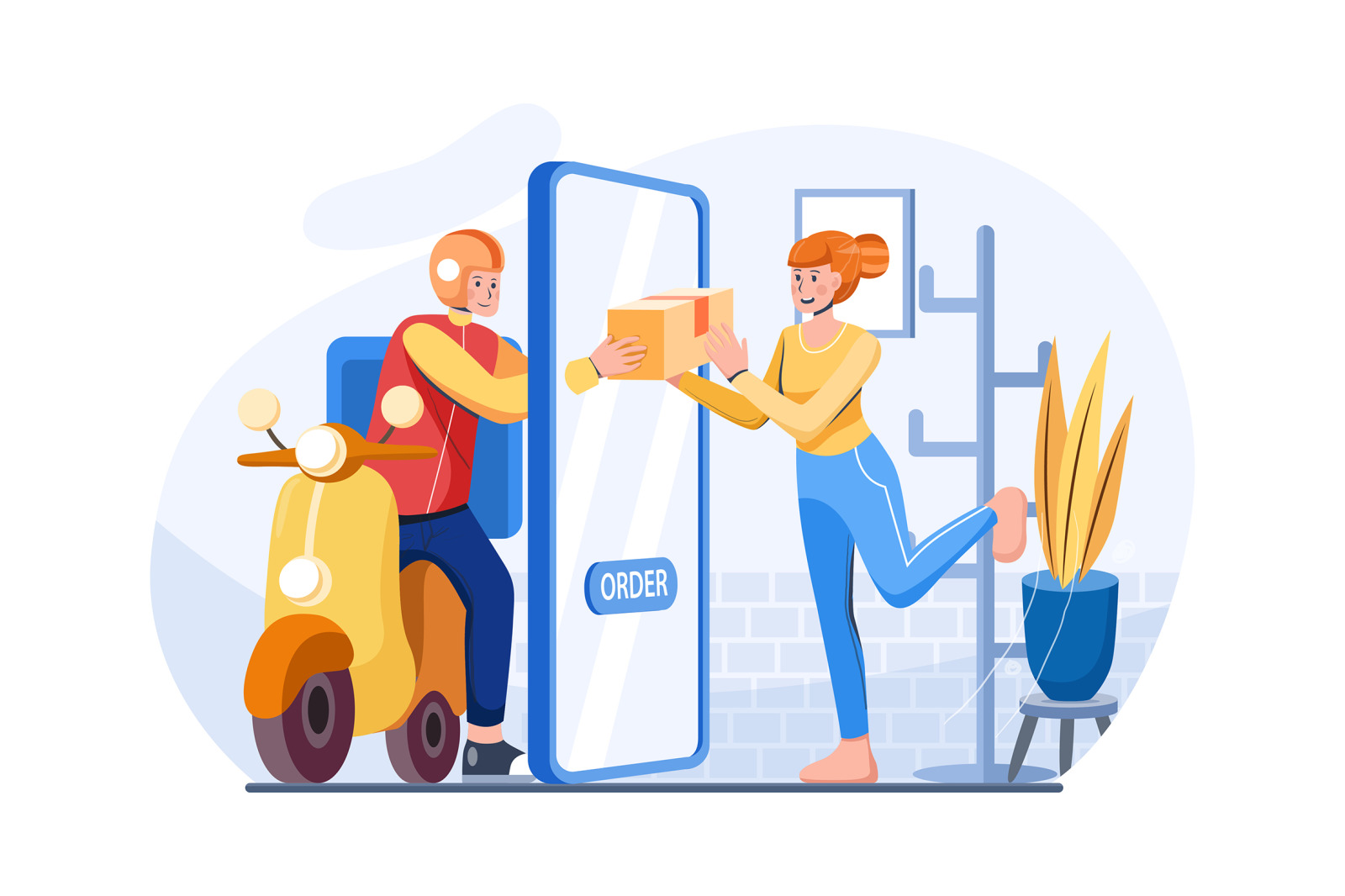 M282_ Delivery Service Illustrations