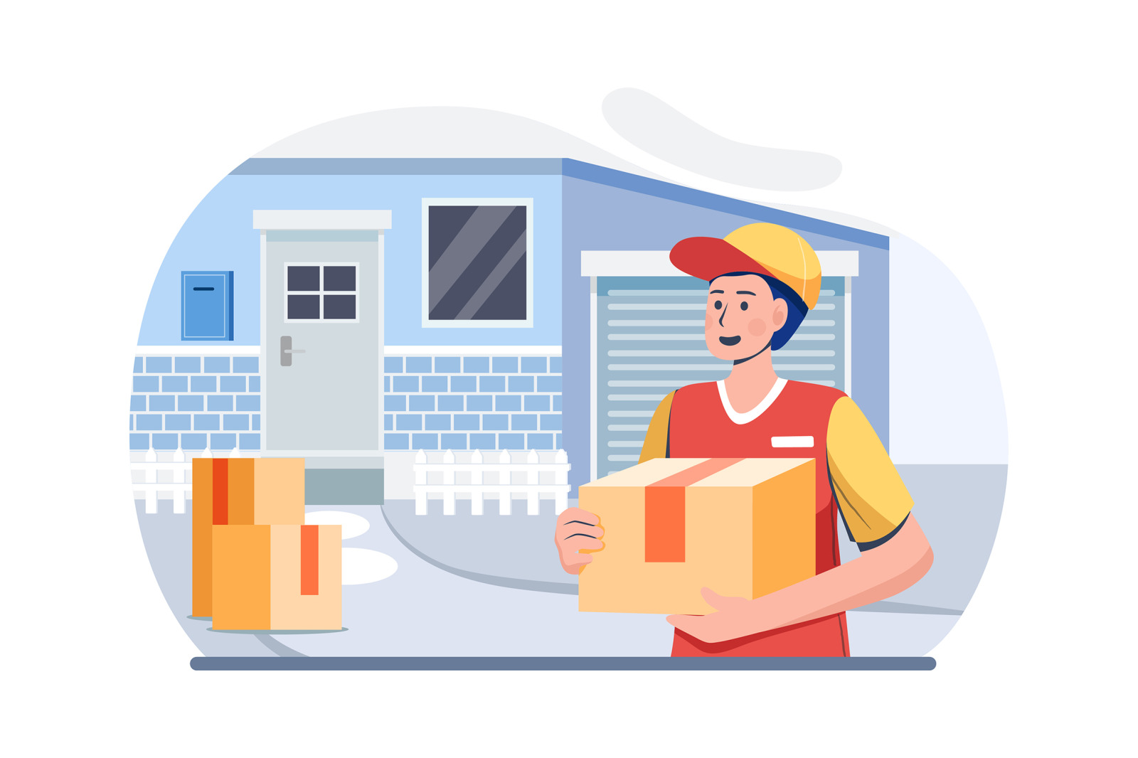 M282_ Delivery Service Illustrations