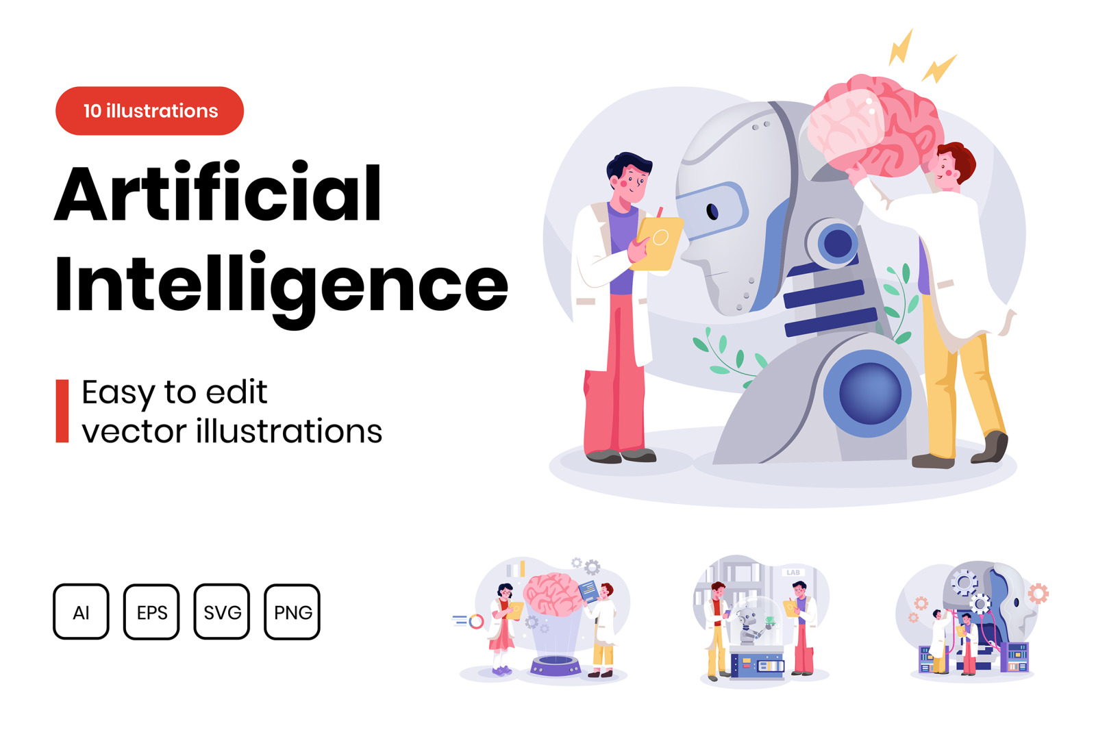 M293_Artificial Intelligence Illustrations