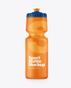 Matte Sport Bottle Mockup