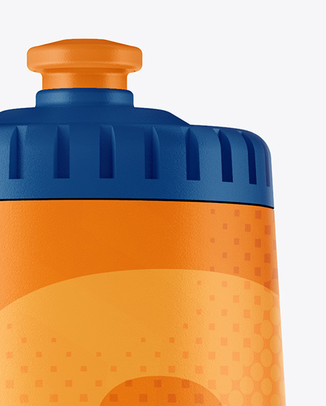 Matte Sport Bottle Mockup