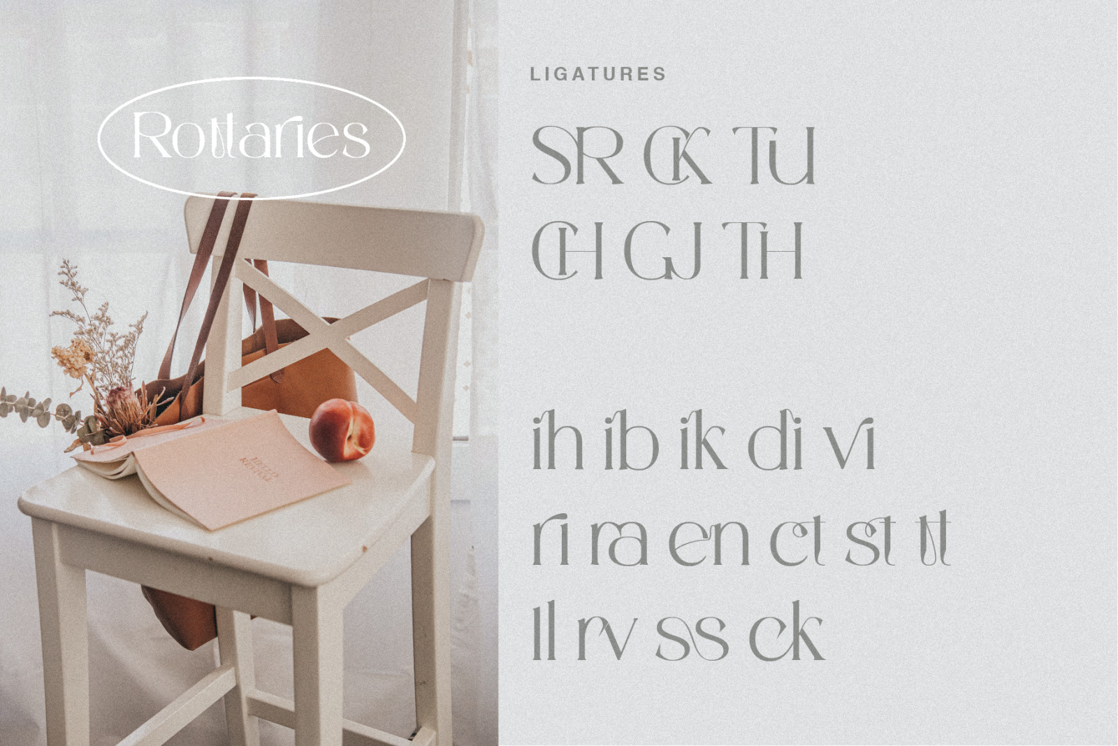 Rottaries - Modern Unique Typeface Rottaries - Modern Unique Typeface