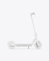 Electric Scooter Mockup - Side View