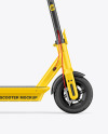 Electric Scooter Mockup - Side View