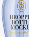 Clear Glass Dropper Bottle Mockup