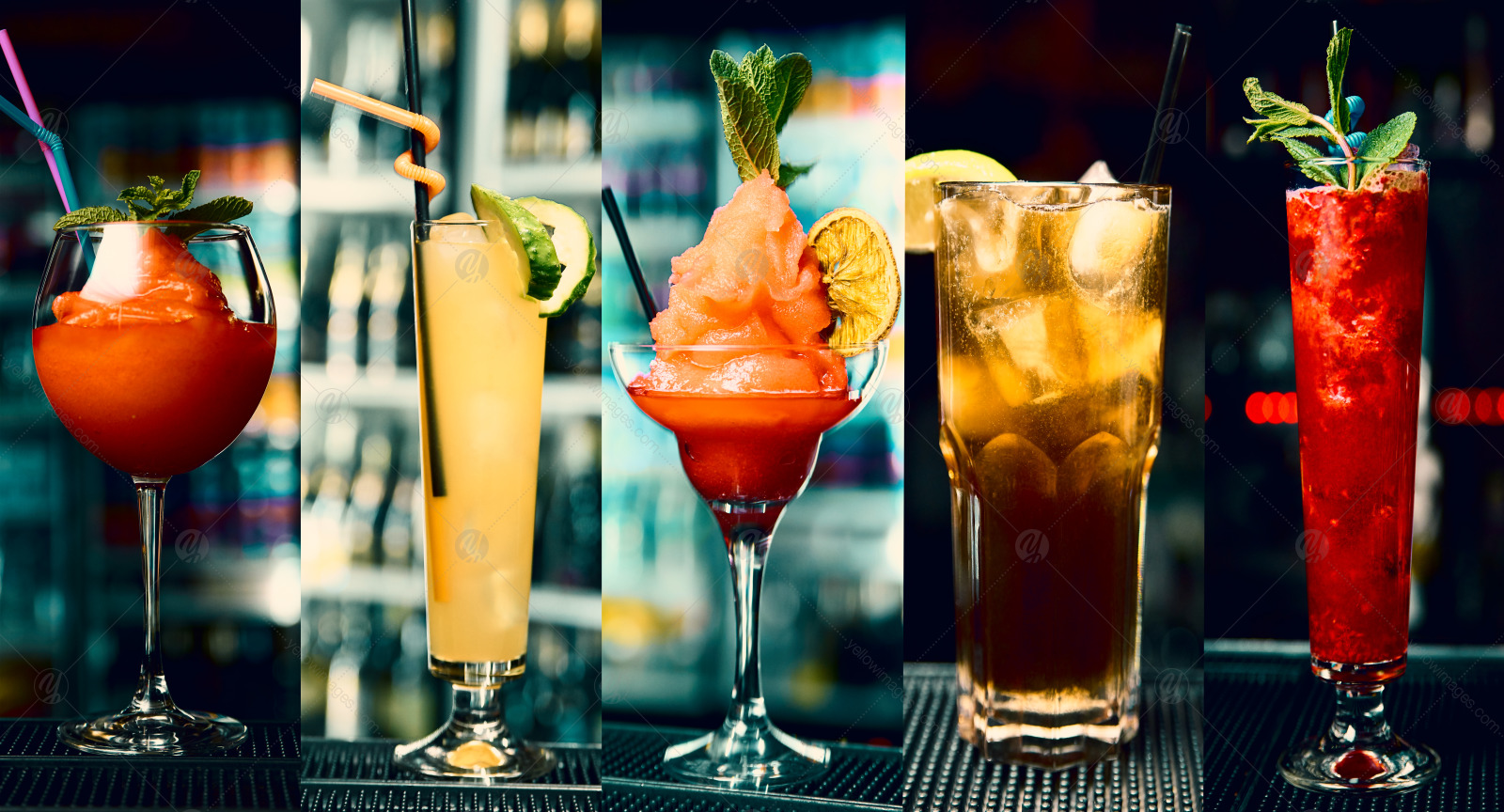 Alcoholic drinks night bar Alcoholic drinks night bar