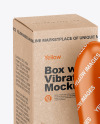 Kraft Box w/ Vibrator Mockup