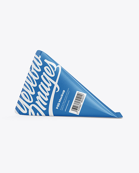 Triangular Carton Package Mockup