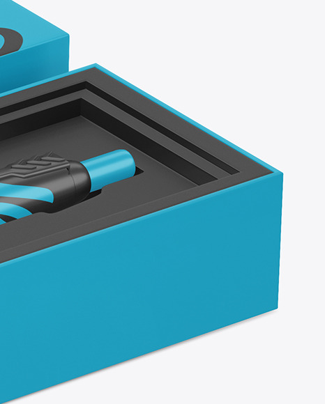 Matte Pen in Box Mockup