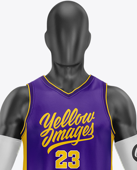 Basketball Kit Mockup - Front View