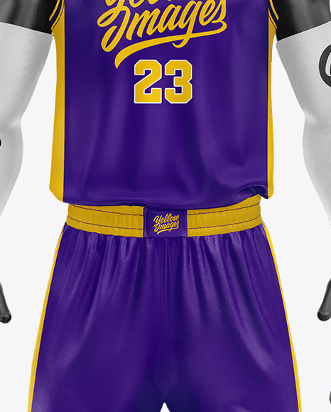 Basketball Kit Mockup - Front View