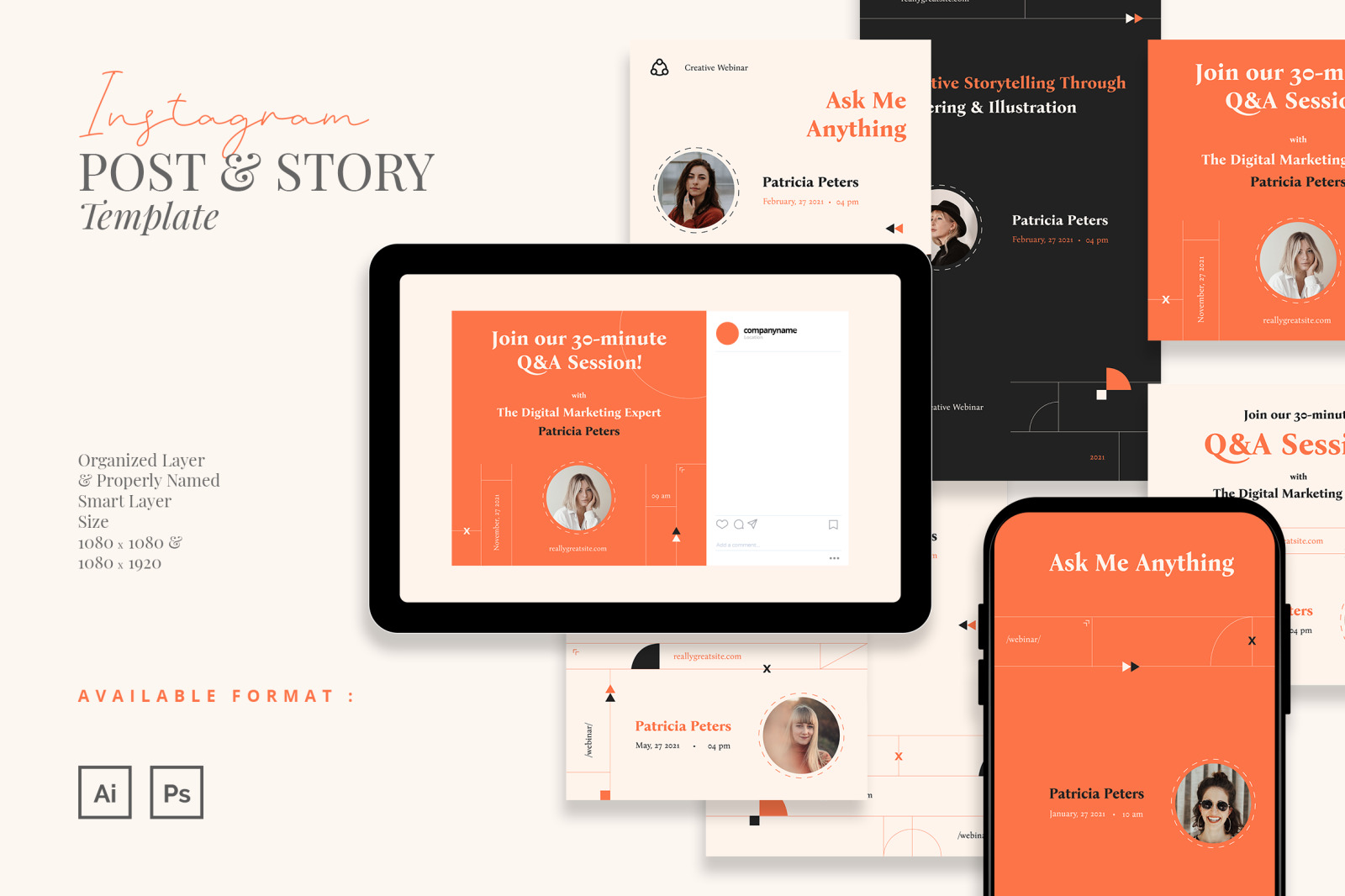Creative Webinar Instagram Template Creative Webinar Instagram Template