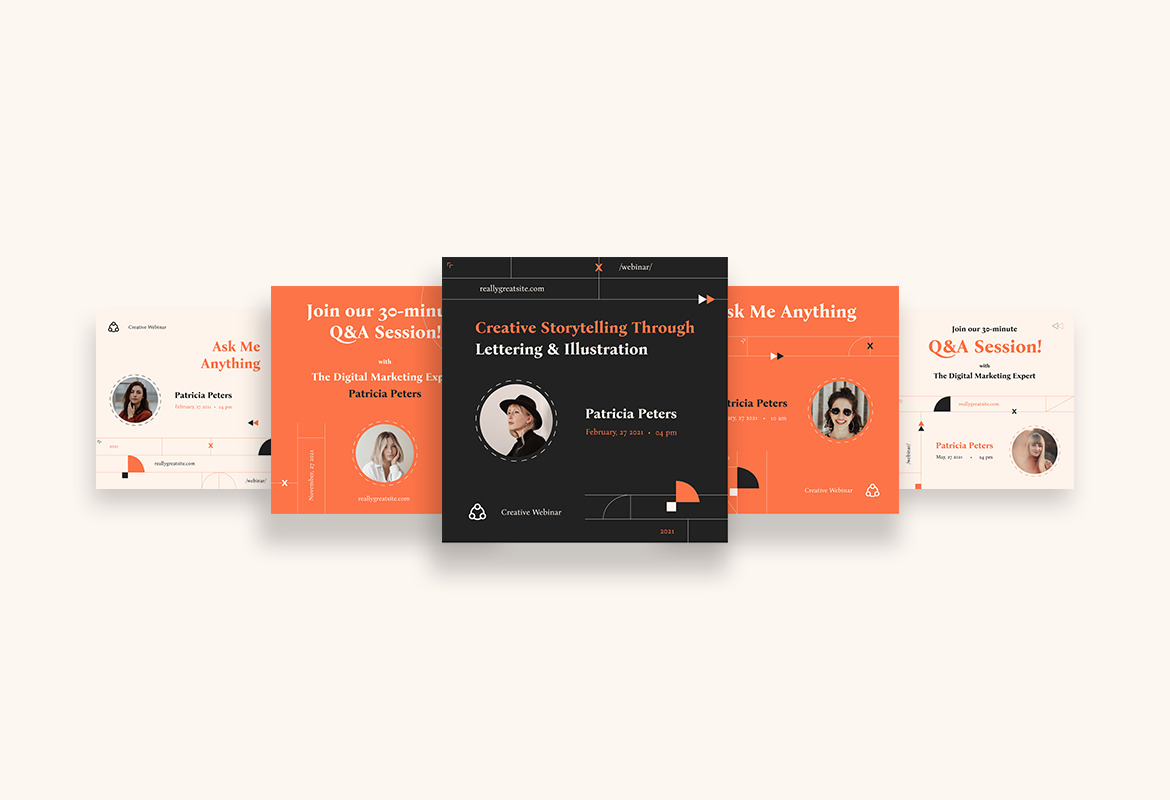 Creative Webinar Instagram Template Creative Webinar Instagram Template