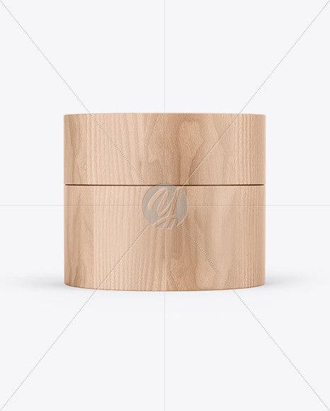 Wooden Jar Mockup Wooden Jar Mockup
