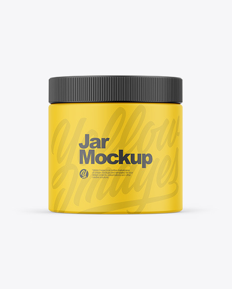 Matte Jar Mockup