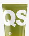 Glossy Cosmetic Tube Mockup Glossy Cosmetic Tube Mockup